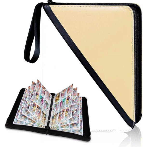 MIO 9-Pocket PU Leather Pok�mon Kortmappe med Lynl�s - Samlemappe til 900 Kort