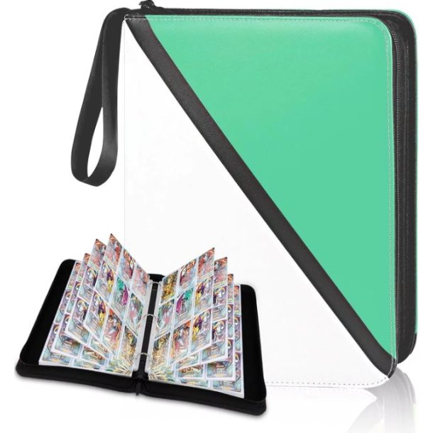 MIO 9-Pocket PU Leather Pok�mon Kortmappe med Lynl�s - Samlemappe til 900 Kort