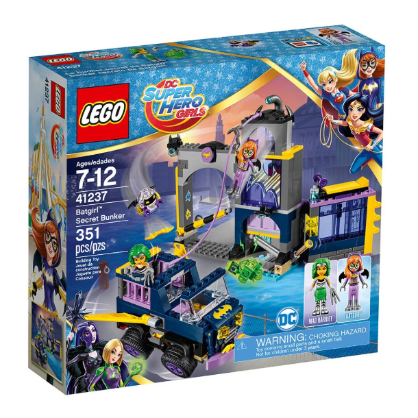LEGO DC Super Hero Girls 41237 - Batgirls hemmelige bunker - 351 dele