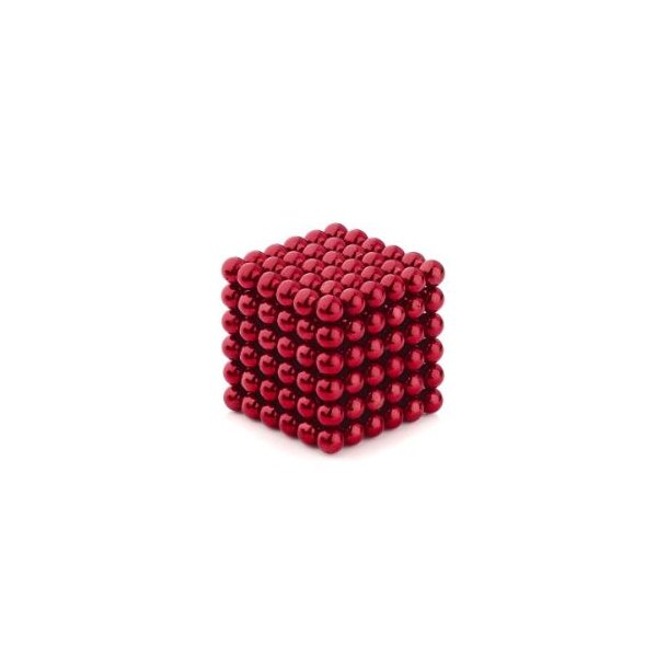 R�de Magnetkugler 216 stk. 5 mm
