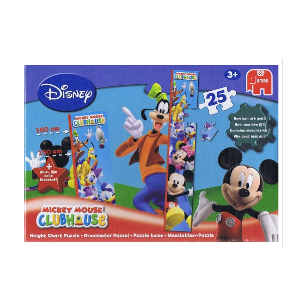 Disney Mickey Mouse Clubhouse H�jdem�ler Puslespil - 25 brikker