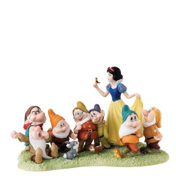 Disney Snehvide og De Syv Sm� Dv�rge Samlerfigur - The Fairest Story Tale - Enesco