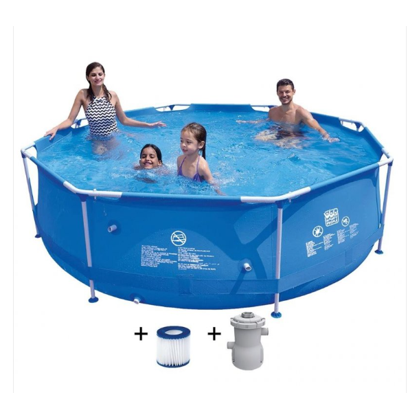 Wehncke Frame Pool 300 � 76 cm - Med Filterpumpe