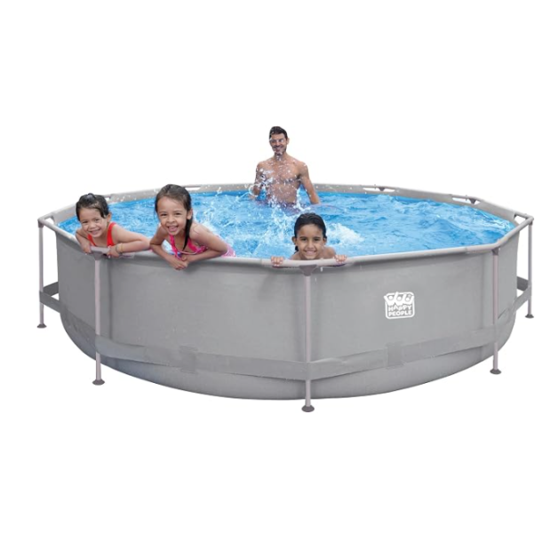Happy People Frame Pool 360 � 76 cm - Med Filterpumpe