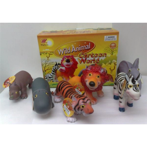 Cartoon World Afrikanske Dyr - Assorteret Model