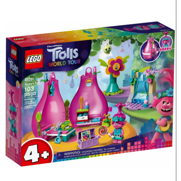 LEGO Trolls World Tour 41251 - Poppy�s Pod - 103 dele