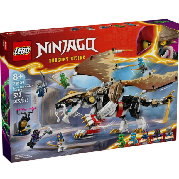 LEGO NINJAGO 71809 - Mesterdragen Egalt - 532 dele