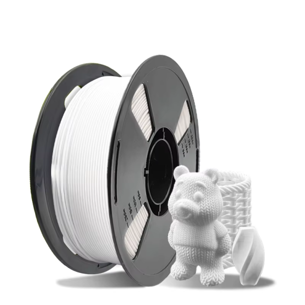 PETG Filament 1,75 mm - Kold Hvid - 1 kg