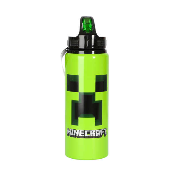 Minecraft aluminium drikkedunk 730 ml
