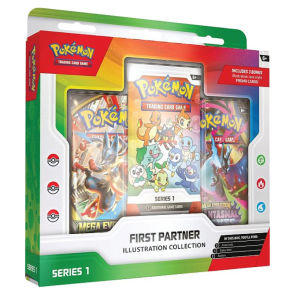 Pok�mon � First Partner Illustration Collection: Series 1 (2 Boosters) (30th Anniversary)