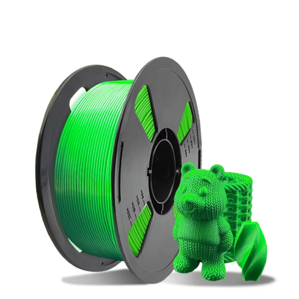 PETG Filament Fluorescerende Gr�n 1,75 mm 1 kg