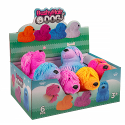 Langh�ret Stretchy Hund med Lys ass.