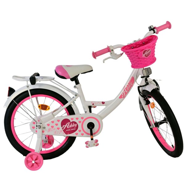 Volare Ashley 18&Prime; B�rnecykel &ndash; Hvid