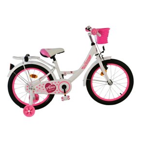 Volare Ashley 18&Prime; Barncykel &ndash; Vit