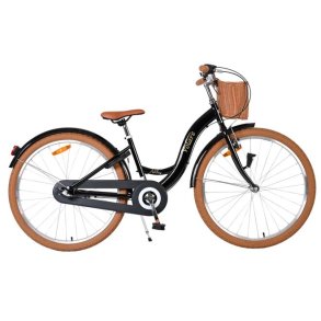 Volare Ashley 26&Prime; Juniorcykel &ndash; Sort - Shimano 3 gear