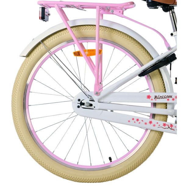 Volare Blossom 24&Prime; Juniorcykel &ndash; Hvid