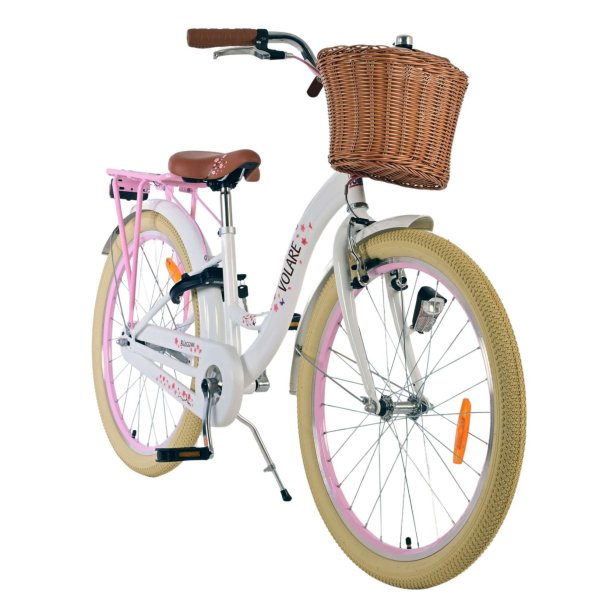 Volare Blossom 24&Prime; Juniorcykel &ndash; Hvid