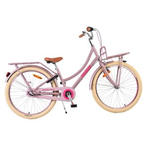 Volare Excellent 24&Prime; Juniorcykel &ndash; Mat Pink - Shimano 3 gear