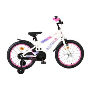 Volare Lily 18&Prime; B�rnecykel &ndash; Hvid/Pink/Lilla