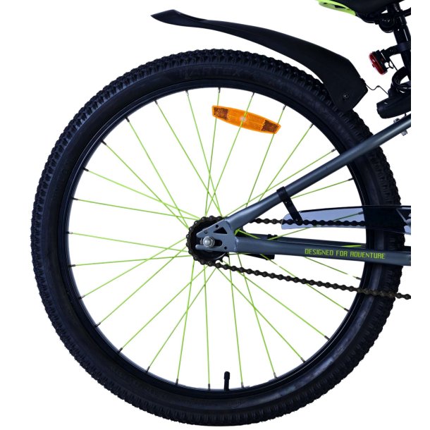 Volare Rocky 24&Prime; Juniorcykel &ndash; Gr�n
