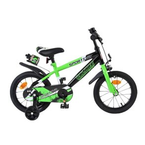 Volare Sportivo 14&Prime; B�rnecykel &ndash; Gr�n/Sort