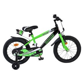 Volare Sportivo 16&Prime; B�rnecykel &ndash; Gr�n/Sort