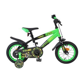Volare Strike 12&Prime; B�rnecykel &ndash; Sort/Gr�n