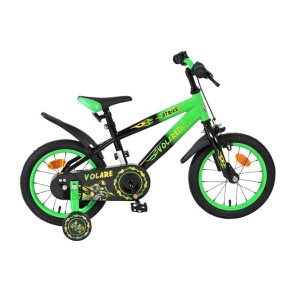 Volare Strike 14&Prime; B�rnecykel &ndash; Sort/Gr�n
