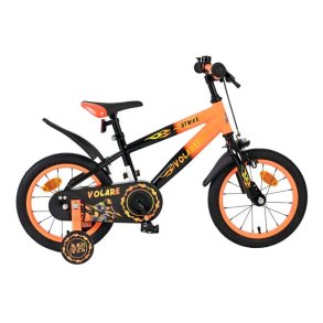 Volare Strike 14&Prime; B�rnecykel &ndash; Sort/Orange