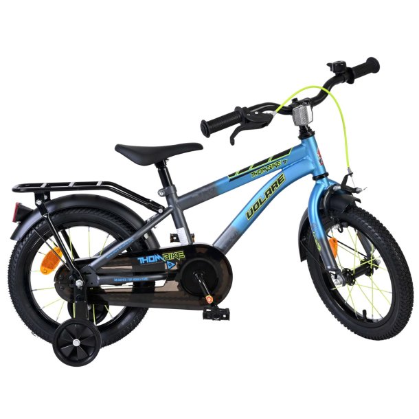 Volare Thombike 14&Prime; B�rnecykel &ndash; Bl�/Gr�