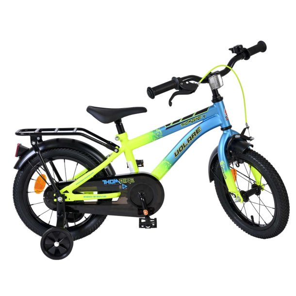 Volare Thombike 14&Prime; B�rnecykel &ndash; Bl�/Gul