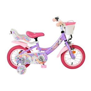 Volare Unicorn 12&Prime; B�rnecykel &ndash; Lilla