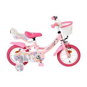 Volare Unicorn 12&Prime; B�rnecykel &ndash; Pink