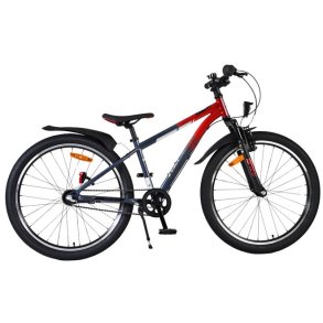 Volare XC Race 24&Prime; Juniorcykel &ndash; R�d/Gr� - Shimano 3 gear