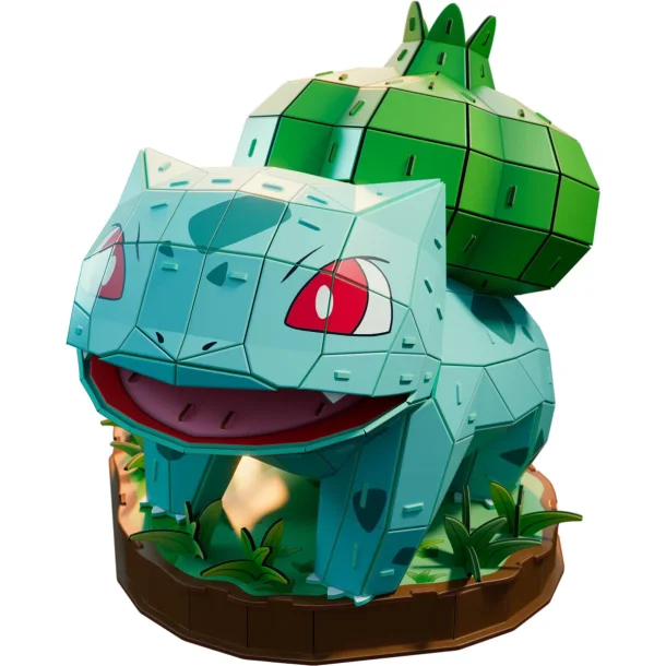 Pok�mon 4D Build Bulbasaur, 3D Puslespil &amp; Bygges�t - 195 dele
