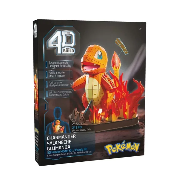 Pok�mon 4D Build Charmander, 3D Puslespil &amp; Bygges�t - 241 dele