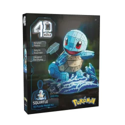 Pok�mon 4D Build Squirtle, 3D Puslespil &amp; Bygges�t - 180 dele