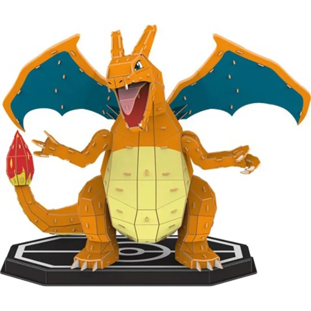 Pok�mon 4D Build Charizard, 3D Puslespil &amp; Bygges�t - 223 dele
