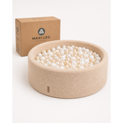 Boldbassin Teddy �90x30 - Lys Beige m/ 150 bolde