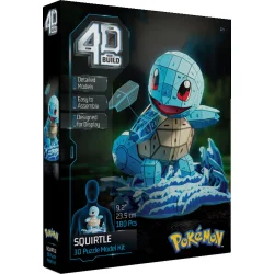 Pok�mon 4D Build Squirtle, 3D Puslespil &amp; Bygges�t - 180 dele