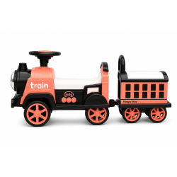 Elektrisk Tog til B�rn - 8 Hjul Ride-On 3-6 �r m. Musik (Pink)