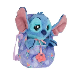 Disney Stitch Baby Paws - Interaktiv plysfigur med sut og b�retaske