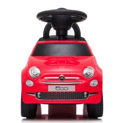 Fiat 500 R�d G�bil til b�rn - Licenseret model fra 12 m�neder