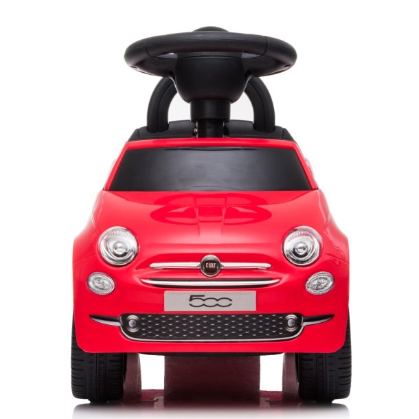 Fiat 500 R�d G�bil til b�rn - Licenseret model fra 12 m�neder