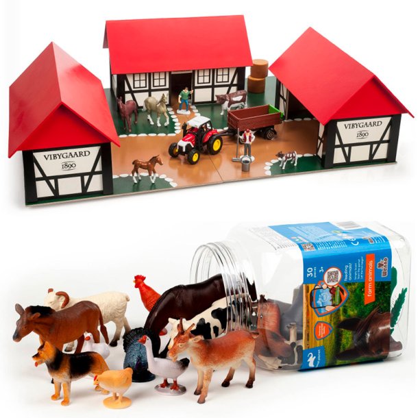 Tr�g�rd Vibyg�rd med djur - paketerbjudande