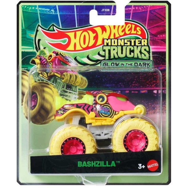 Hot Wheels Monster Trucks Glow in the dark 1:64