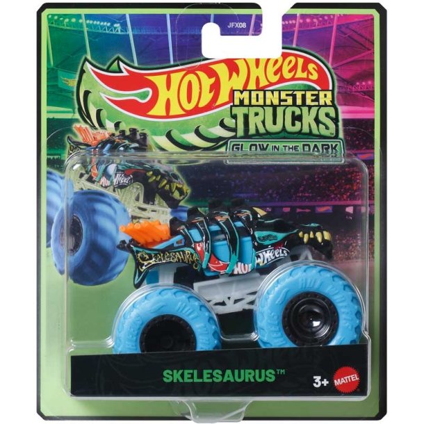 Hot Wheels Monster Trucks Glow in the dark 1:64