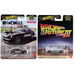 Hot Wheels Pop Culture  assorterede premium 1:64 Kretjer