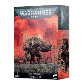 Warhammer 40K Chaos Space Marines Forgefiend figur