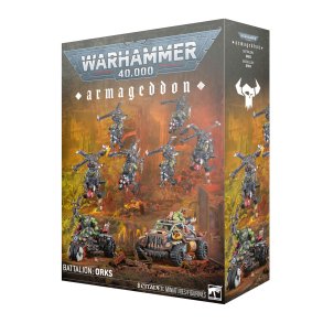 Warhammer 40K Armageddon Orks Battalion